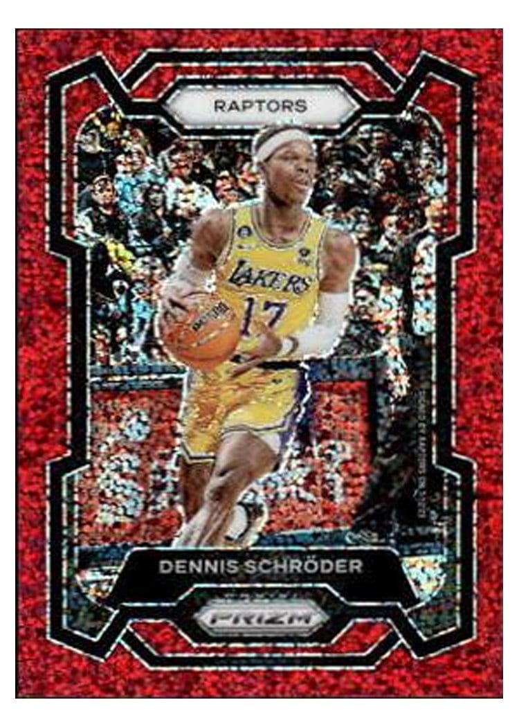 2023-24 Panini Prizm Base Set Dennis Schroder #265 card