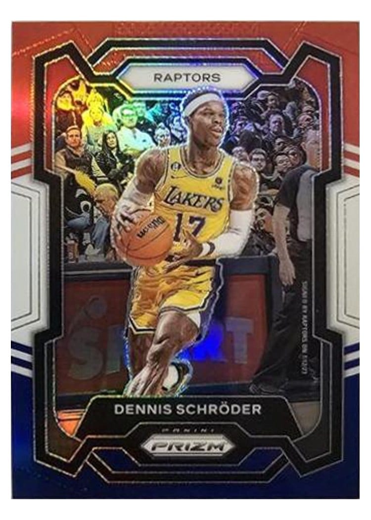 2023-24 Panini Prizm Base Set Dennis Schroder #265 card