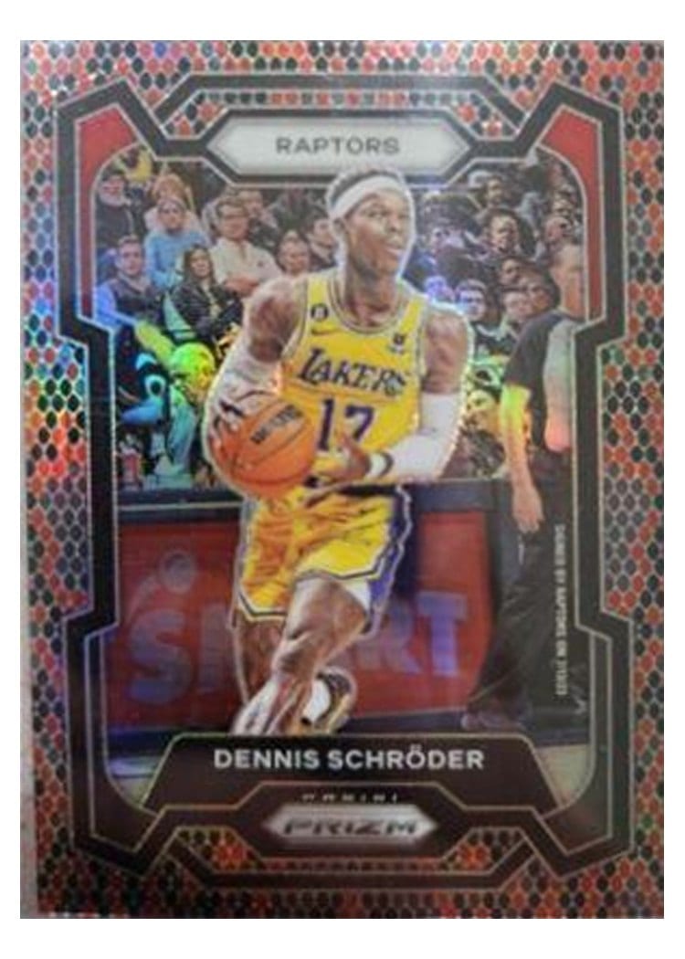 2023-24 Panini Prizm Base Set Dennis Schroder #265 card