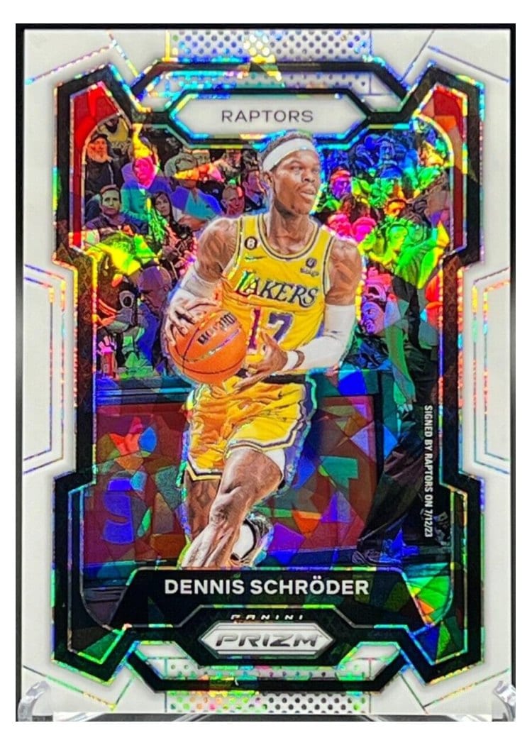 2023-24 Panini Prizm Base Set Dennis Schroder #265 card