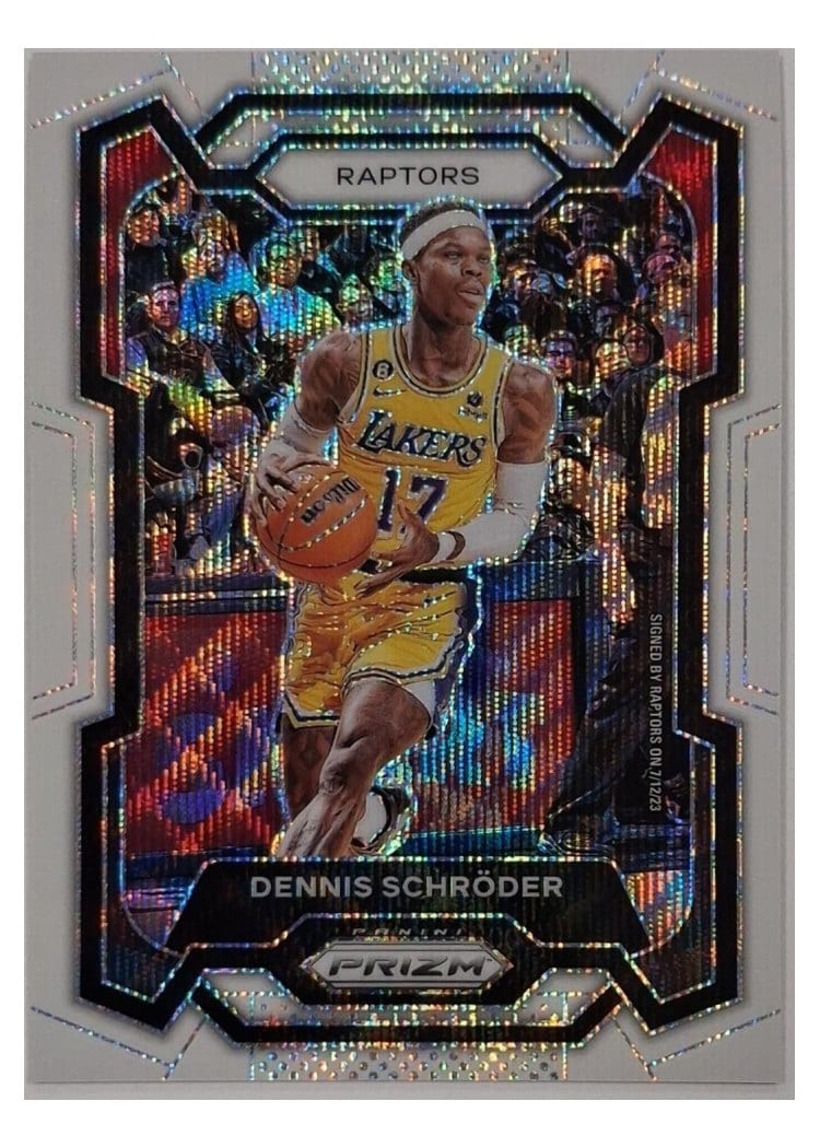 2023-24 Panini Prizm Base Set Dennis Schroder #265 card
