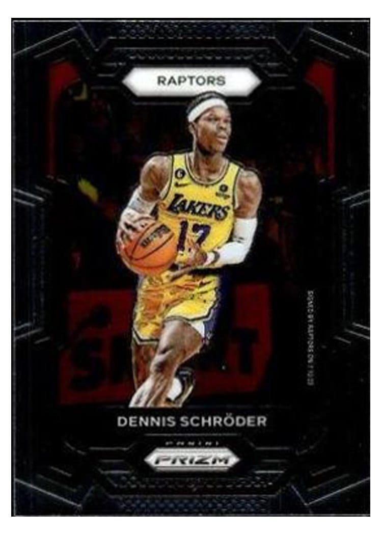 2023-24 Panini Prizm Base Set Dennis Schroder #265 card