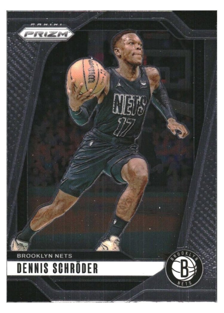 2024-25 Panini Prizm Base Set Dennis Schroder #218 card