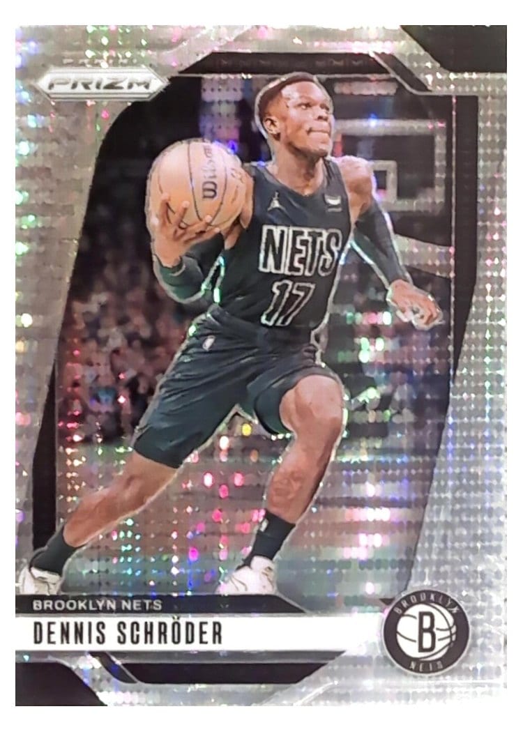 2024-25 Panini Prizm Base Set Dennis Schroder #218 card