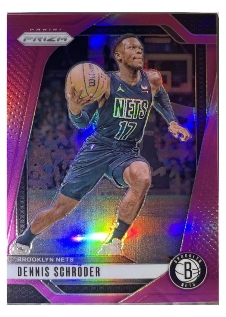 2024-25 Panini Prizm Base Set Dennis Schroder #218 card