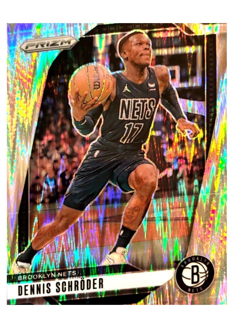2024-25 Panini Prizm Base Set Dennis Schroder #218 card