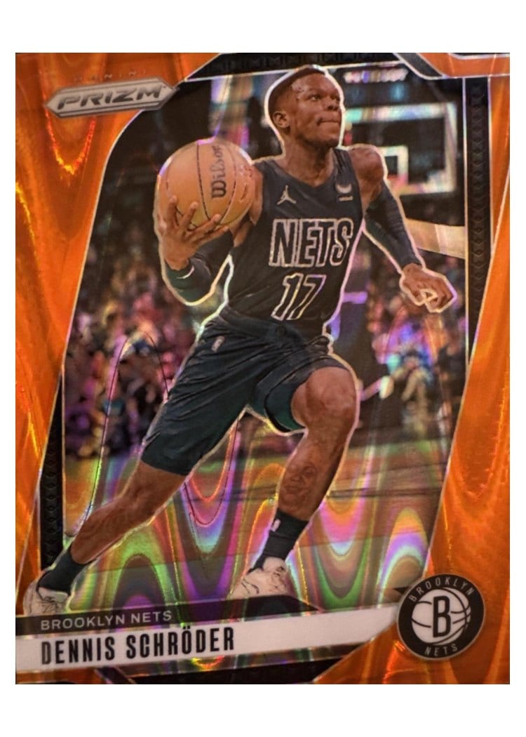 2024-25 Panini Prizm Base Set Dennis Schroder #218 card