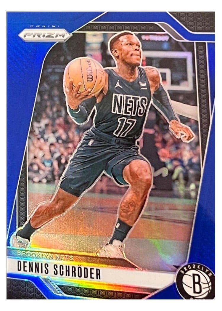 2024-25 Panini Prizm Base Set Dennis Schroder #218 card