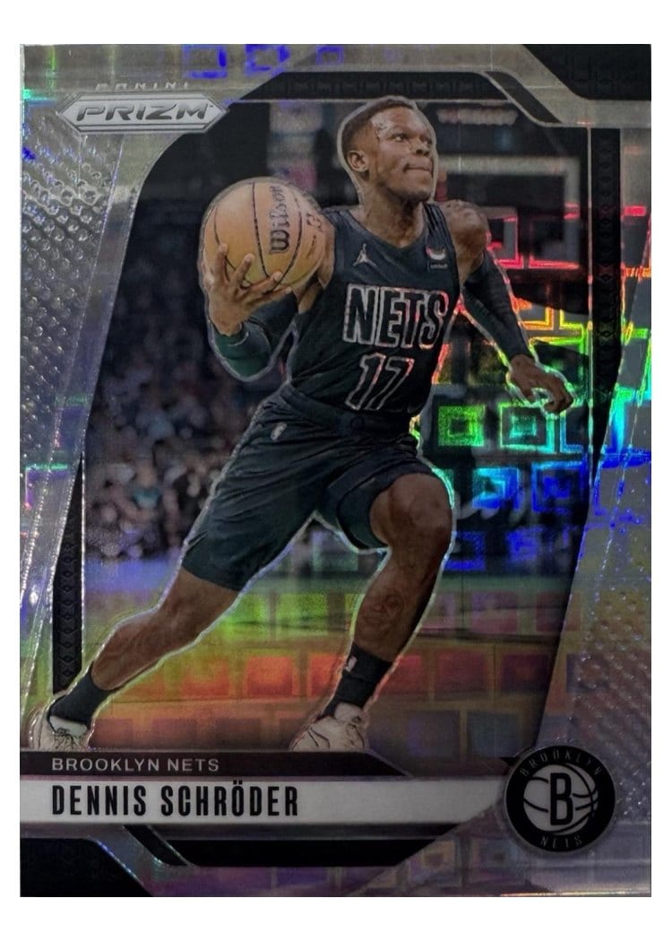 2024-25 Panini Prizm Base Set Dennis Schroder #218 card