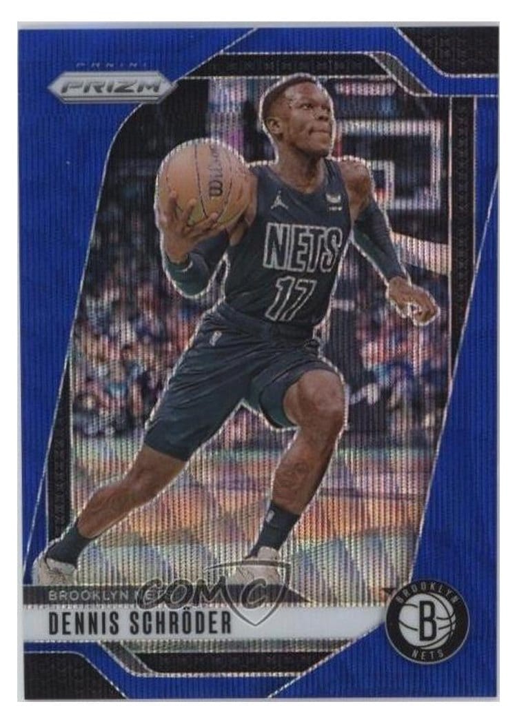 2024-25 Panini Prizm Base Set Dennis Schroder #218 card
