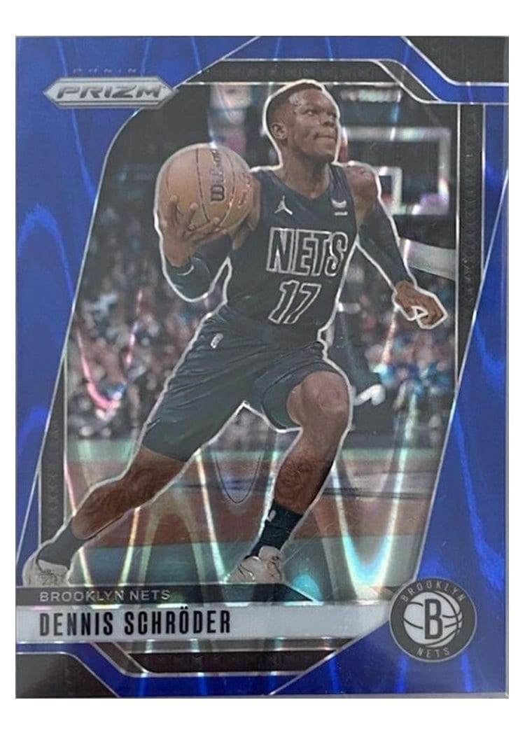 2024-25 Panini Prizm Base Set Dennis Schroder #218 card