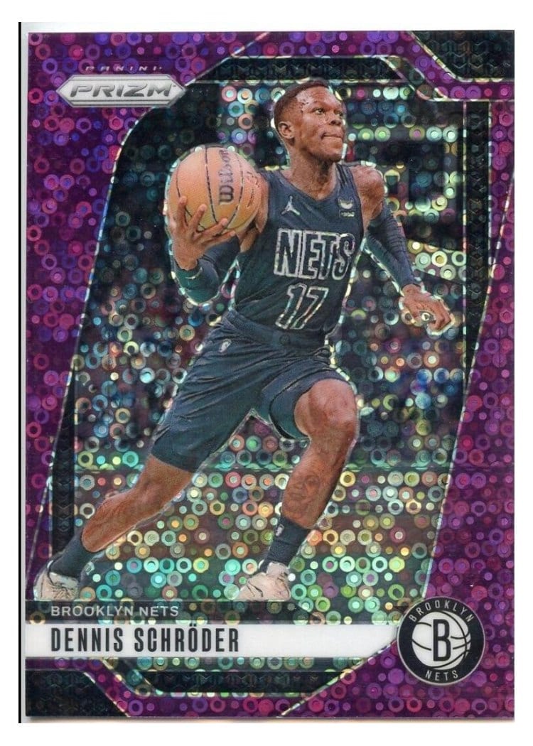 2024-25 Panini Prizm Base Set Dennis Schroder #218 card