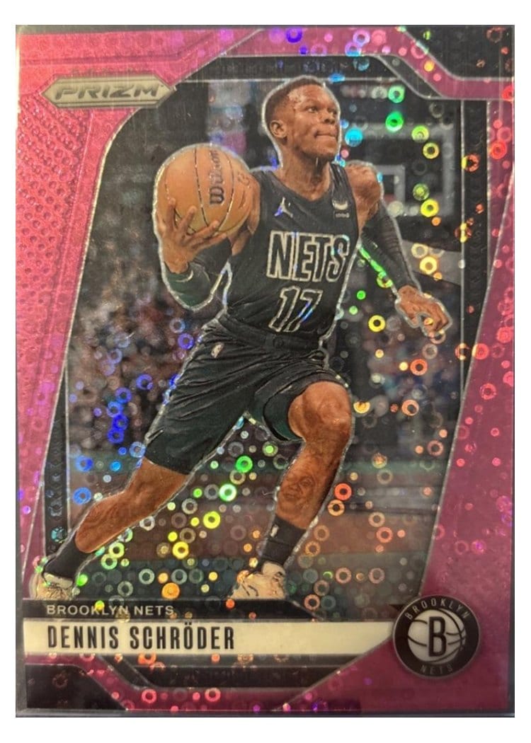 2024-25 Panini Prizm Base Set Dennis Schroder #218 card