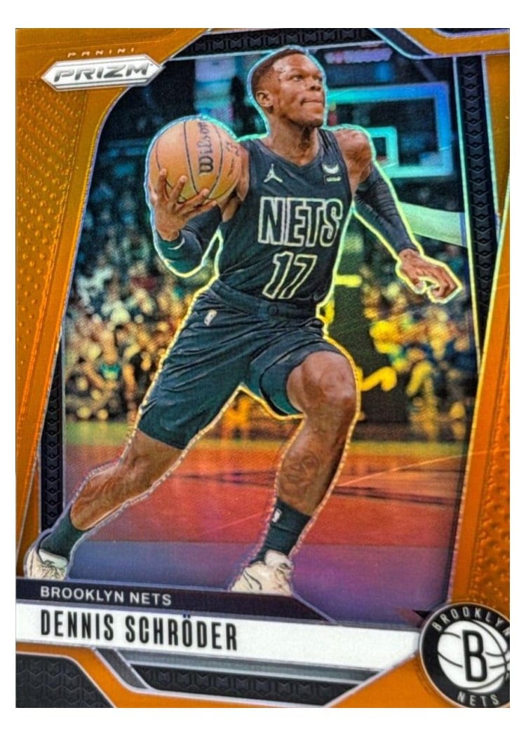 2024-25 Panini Prizm Base Set Dennis Schroder #218 card