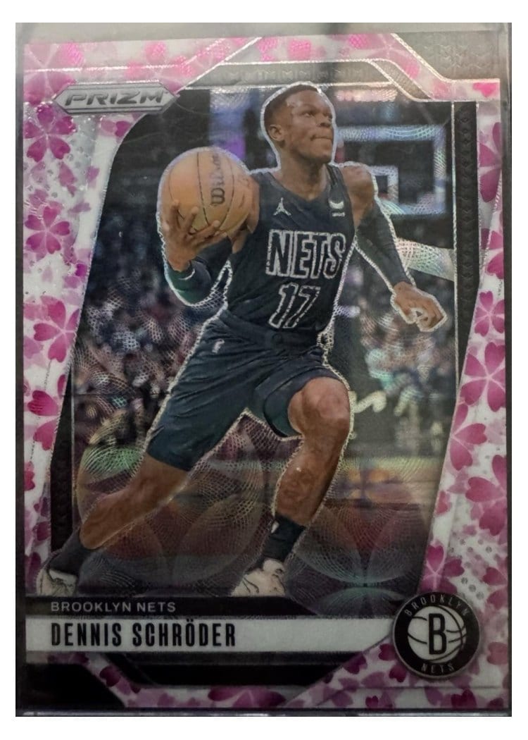 2024-25 Panini Prizm Base Set Dennis Schroder #218 card