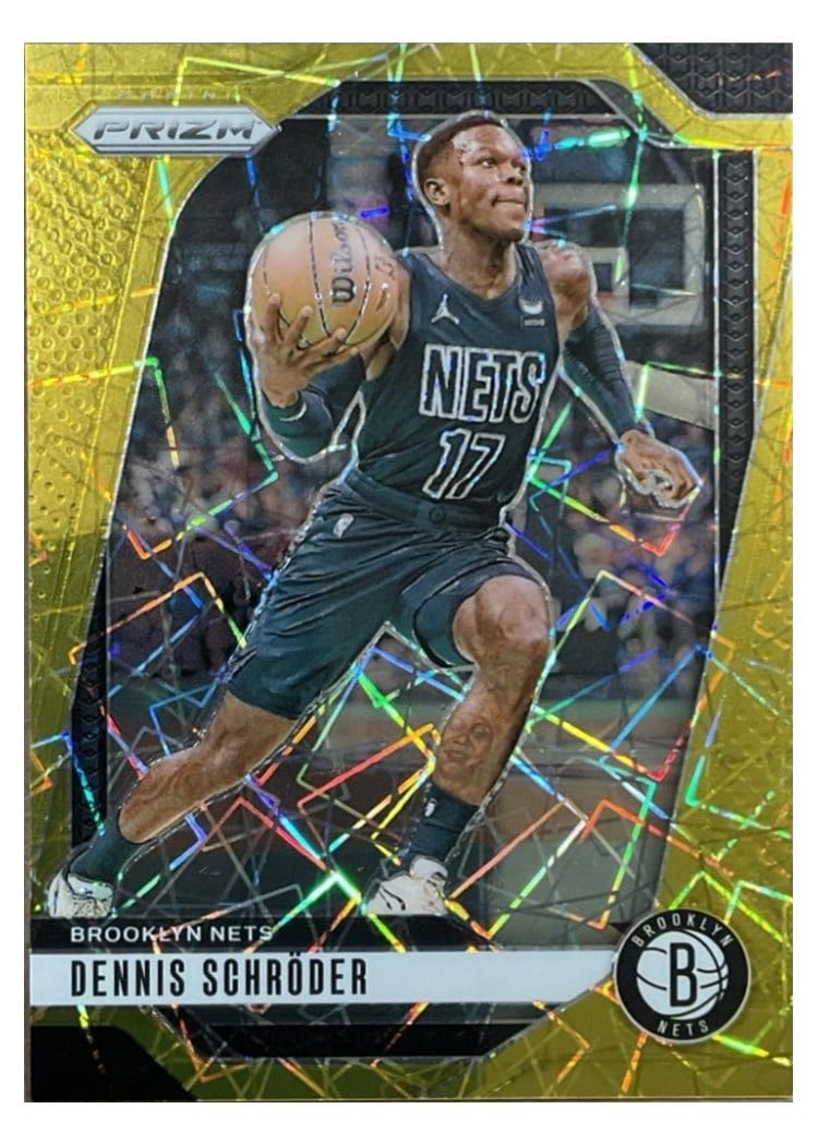 2024-25 Panini Prizm Base Set Dennis Schroder #218 card