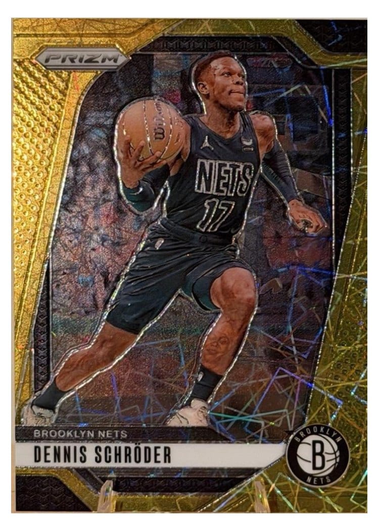 2024-25 Panini Prizm Base Set Dennis Schroder #218 card