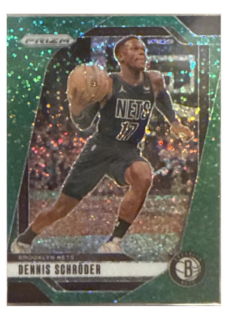 2024-25 Panini Prizm Base Set Dennis Schroder #218 card