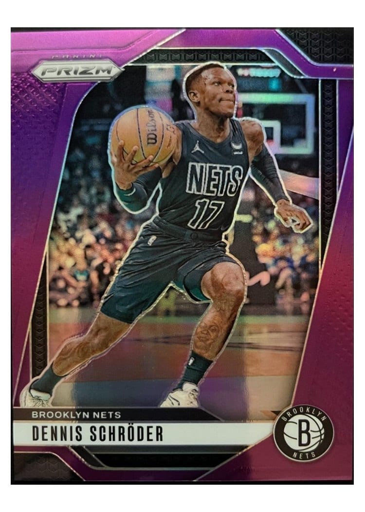 2024-25 Panini Prizm Base Set Dennis Schroder #218 card