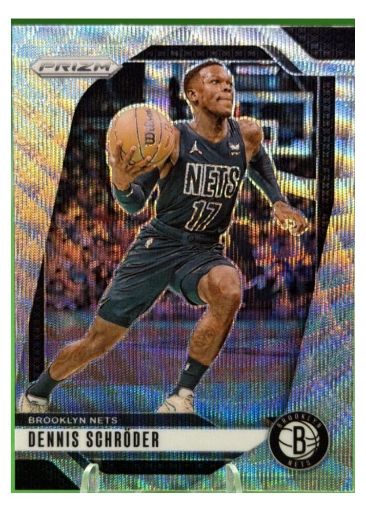2024-25 Panini Prizm Base Set Dennis Schroder #218 card