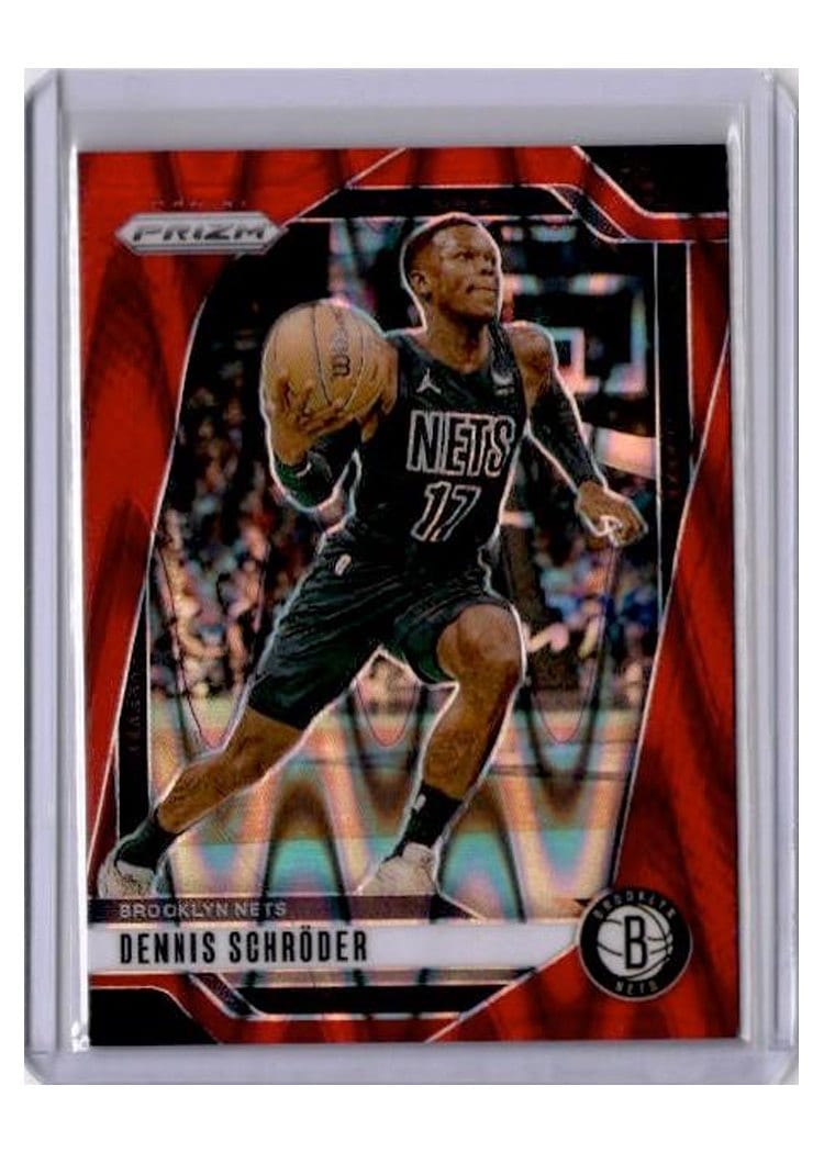 2024-25 Panini Prizm Base Set Dennis Schroder #218 card