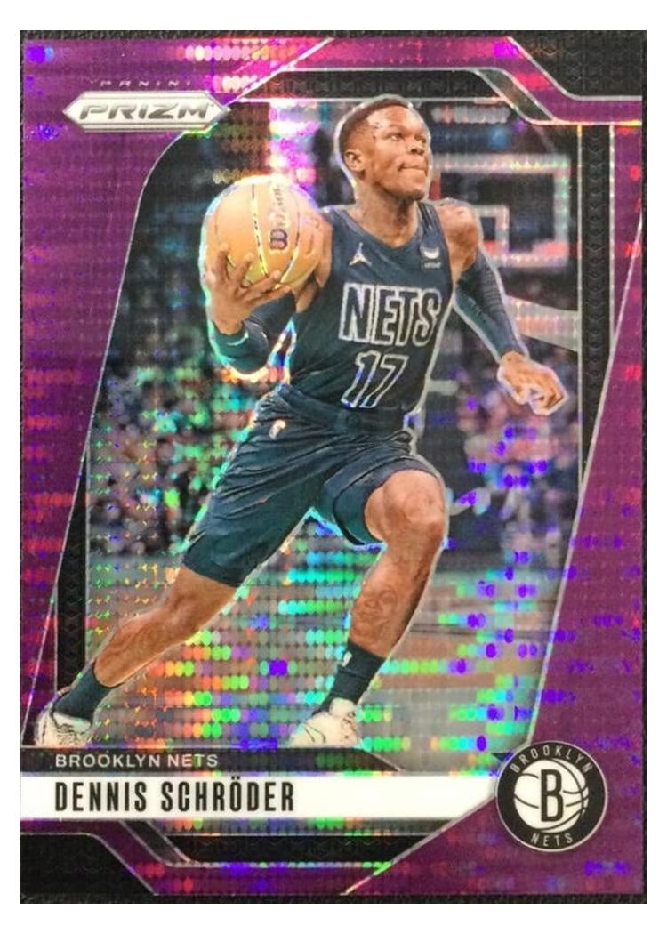 2024-25 Panini Prizm Base Set Dennis Schroder #218 card