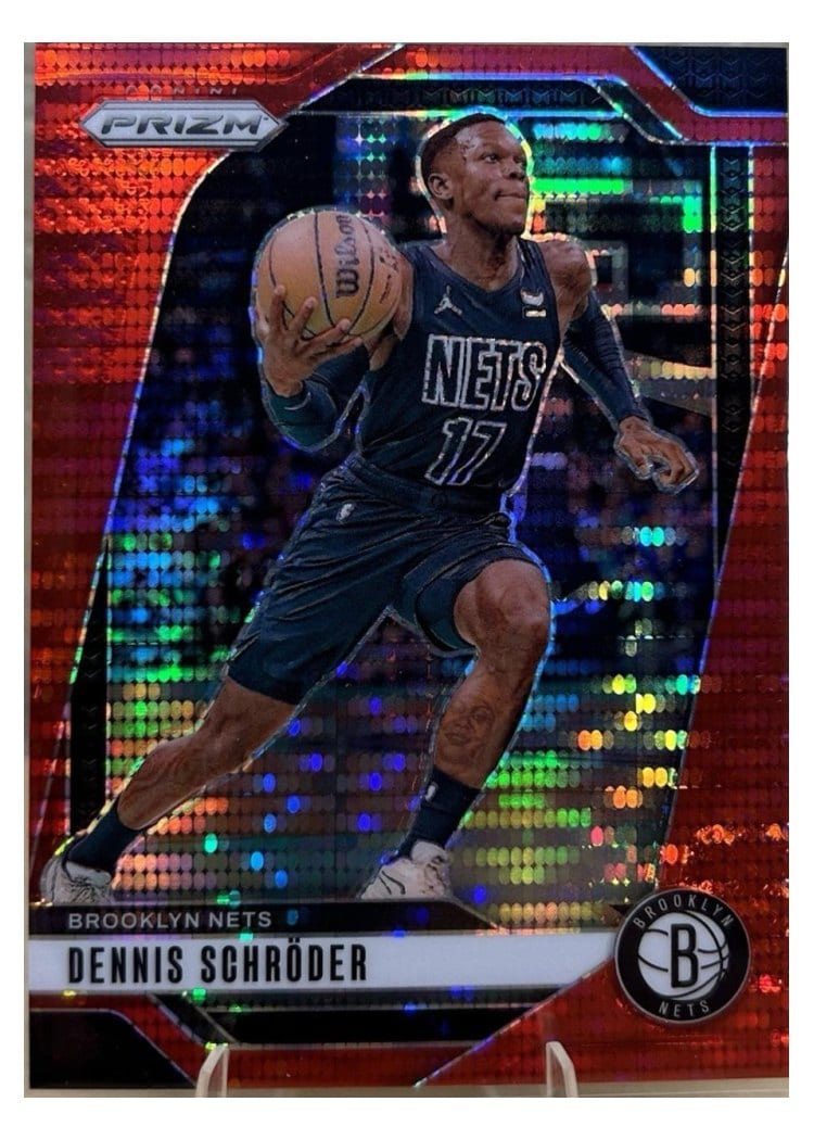 2024-25 Panini Prizm Base Set Dennis Schroder #218 card