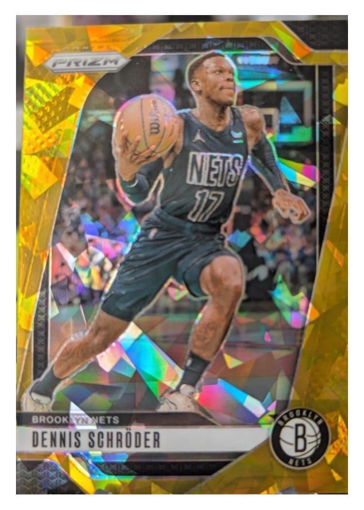 2024-25 Panini Prizm Base Set Dennis Schroder #218 card