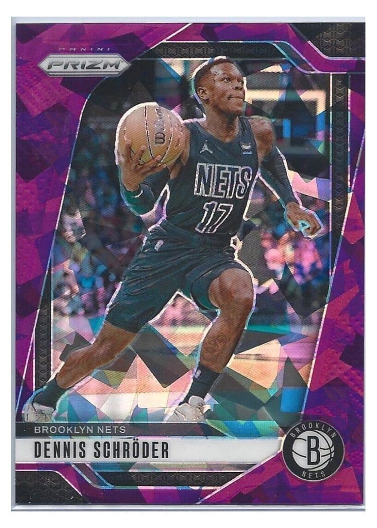 2024-25 Panini Prizm Base Set Dennis Schroder #218 card