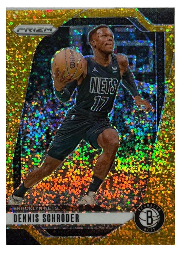 2024-25 Panini Prizm Base Set Dennis Schroder #218 card