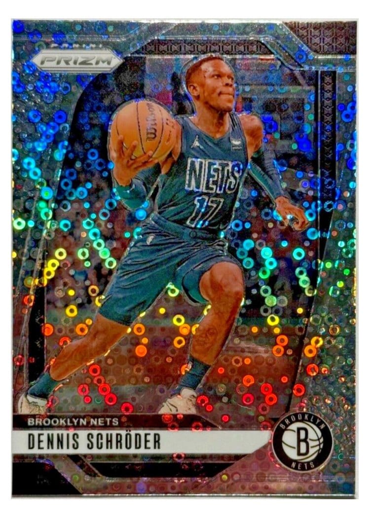 2024-25 Panini Prizm Base Set Dennis Schroder #218 card