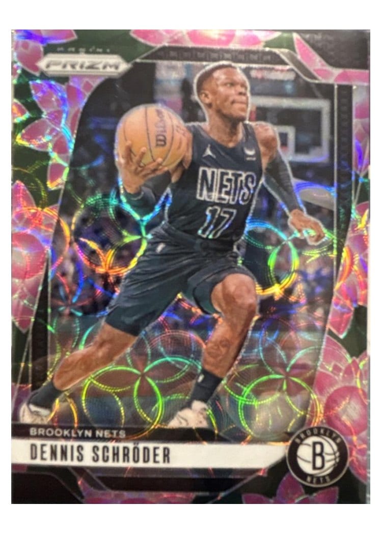 2024-25 Panini Prizm Base Set Dennis Schroder #218 card