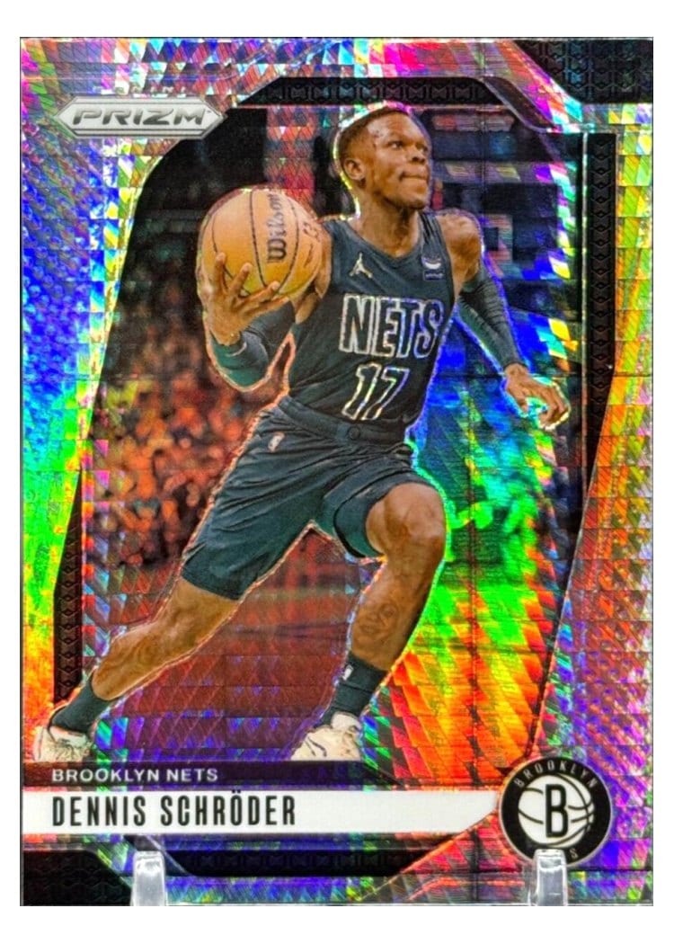 2024-25 Panini Prizm Base Set Dennis Schroder #218 card