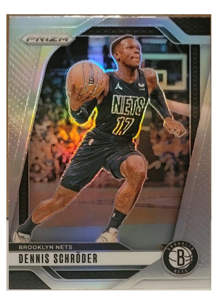 2024-25 Panini Prizm Base Set Dennis Schroder #218 card
