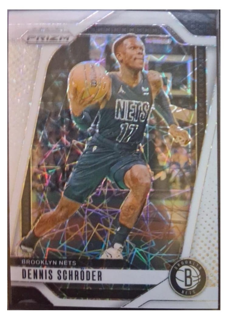 2024-25 Panini Prizm Base Set Dennis Schroder #218 card