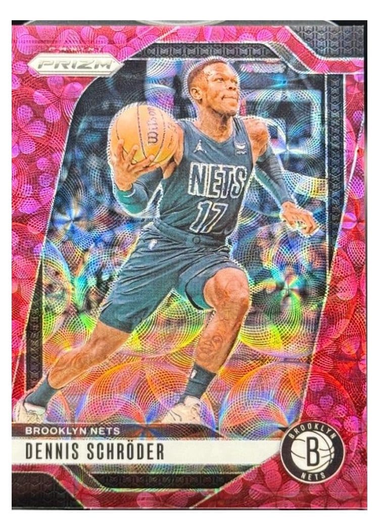 2024-25 Panini Prizm Base Set Dennis Schroder #218 card