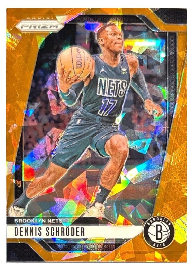 2024-25 Panini Prizm Base Set Dennis Schroder #218 card