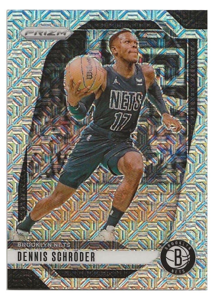 2024-25 Panini Prizm Base Set Dennis Schroder #218 card