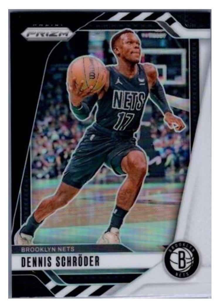 2024-25 Panini Prizm Base Set Dennis Schroder #218 card