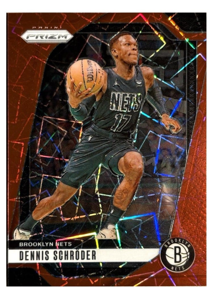 2024-25 Panini Prizm Base Set Dennis Schroder #218 card