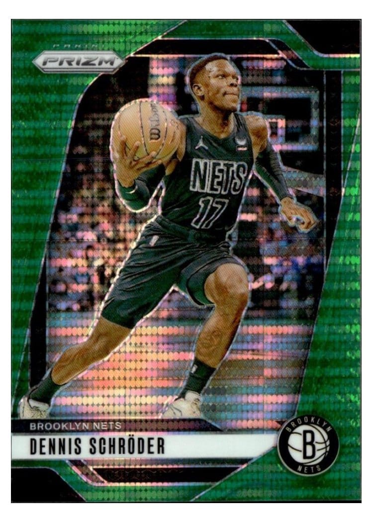 2024-25 Panini Prizm Base Set Dennis Schroder #218 card
