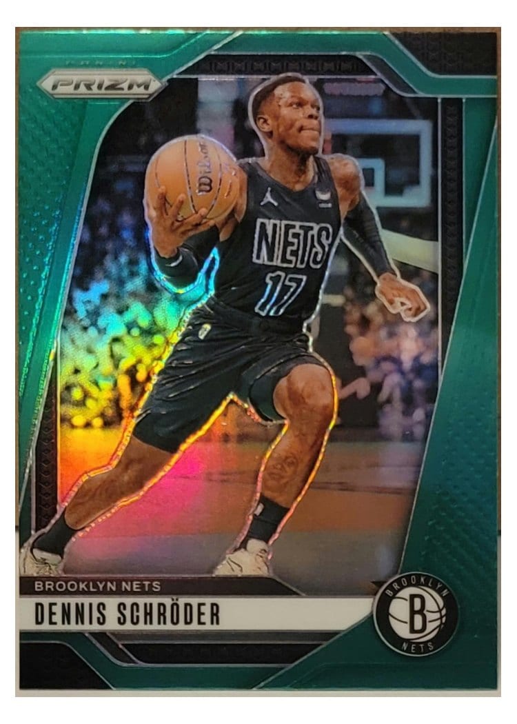 2024-25 Panini Prizm Base Set Dennis Schroder #218 card