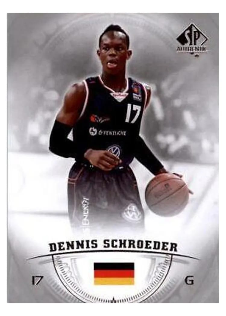 2013 SP Authentic Dennis Schroeder #38 card