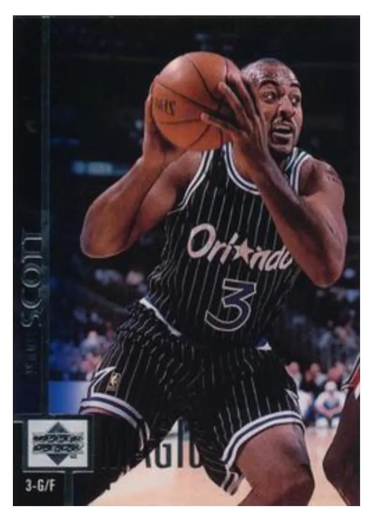 1997 Upper Deck Dennis Scott #89 card