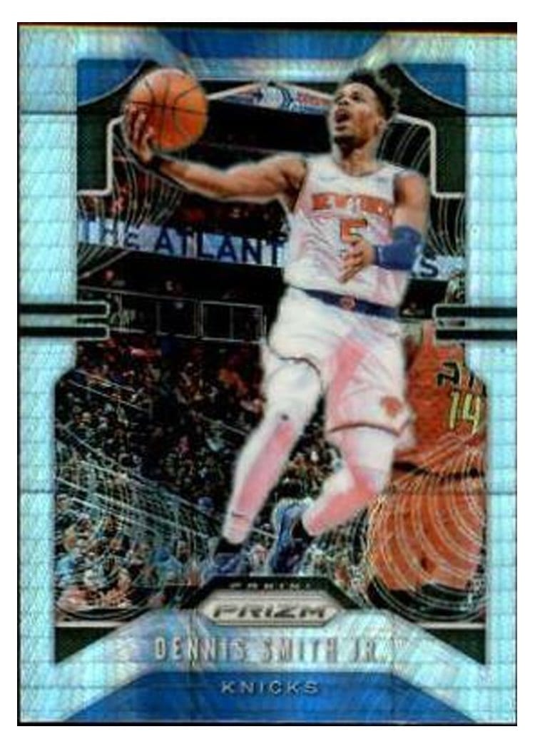 2019-20 Panini Prizm Base Set Dennis Smith Jr. Hyper Prizm #179 card