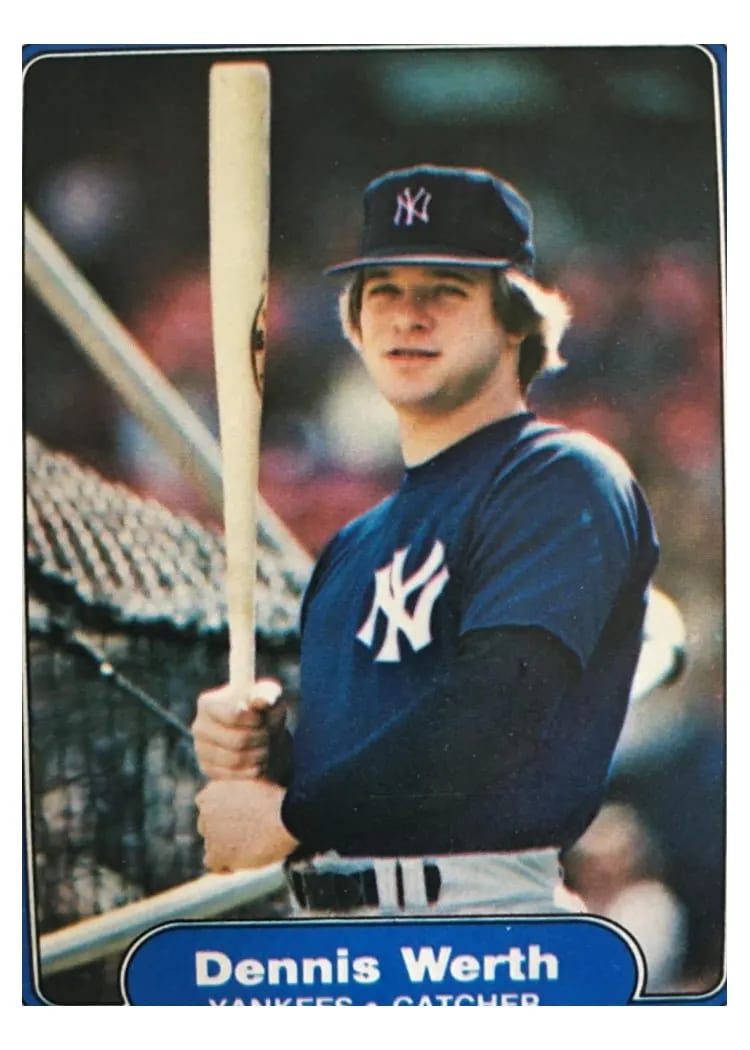1982 Fleer Dennis Werth #55