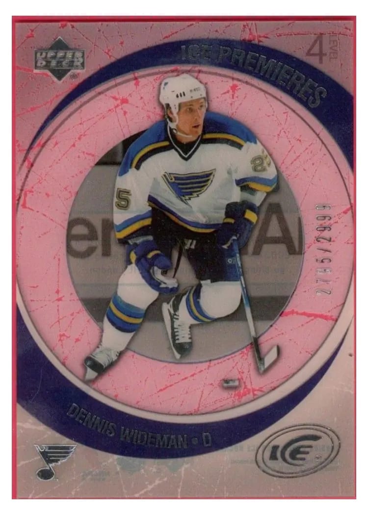 2005 Upper Deck Ice Dennis Wideman #206 card