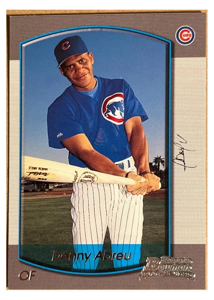 2000 Bowman Draft Picks Denny Abreu #71 card