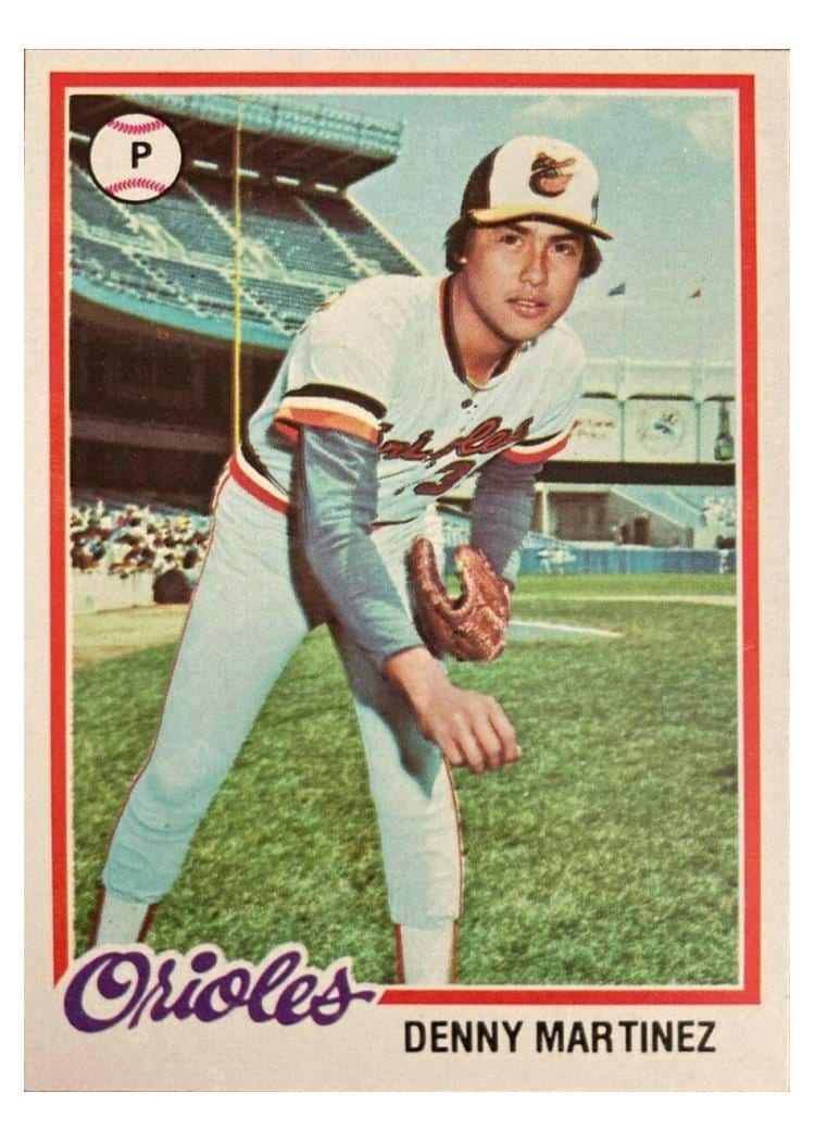 1978 Topps Denny Martinez #119 card