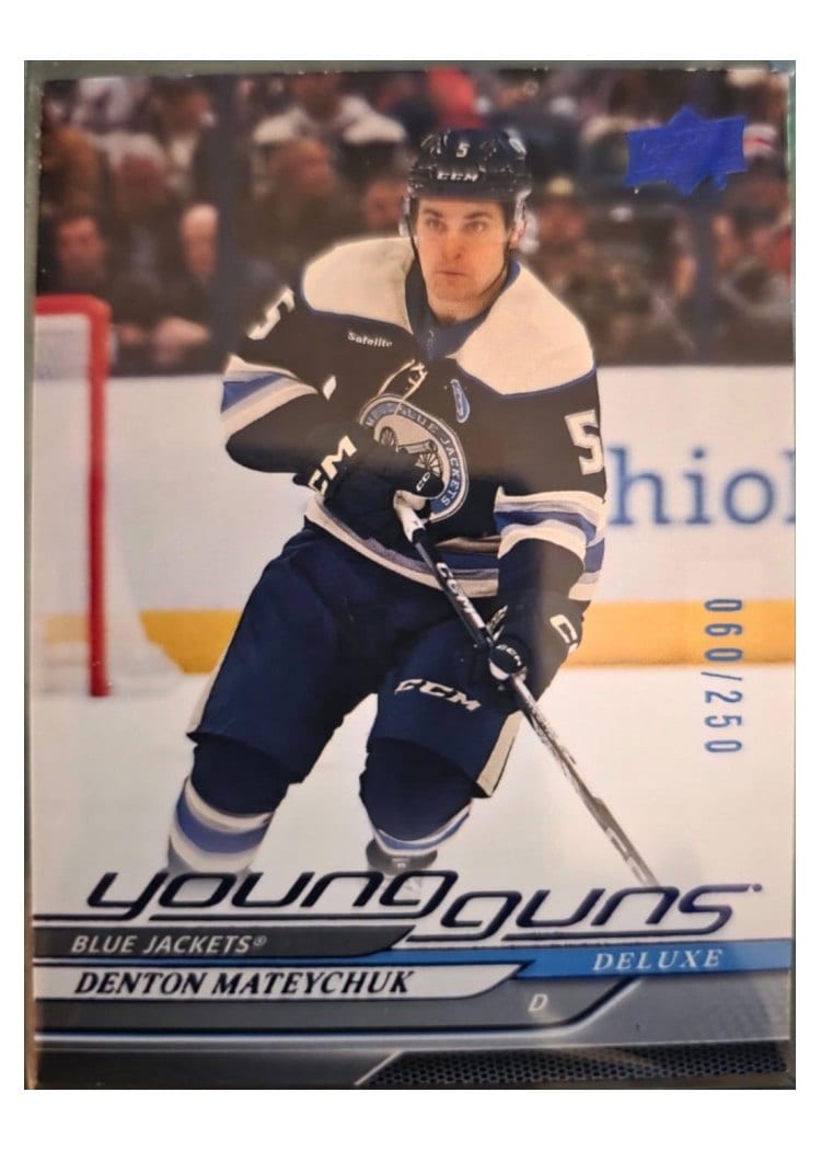 2024-25 Upper Deck Base Set Denton Mateychuk #710 card